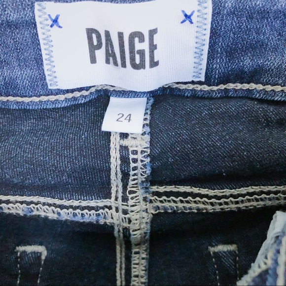 Paige Verdugo Ultra Skinny Blue Denim Skinny Jeans - size 24 - Picture 5 of 8